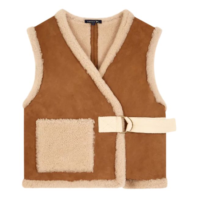 Ours Shearling Jacket | Honiggelb