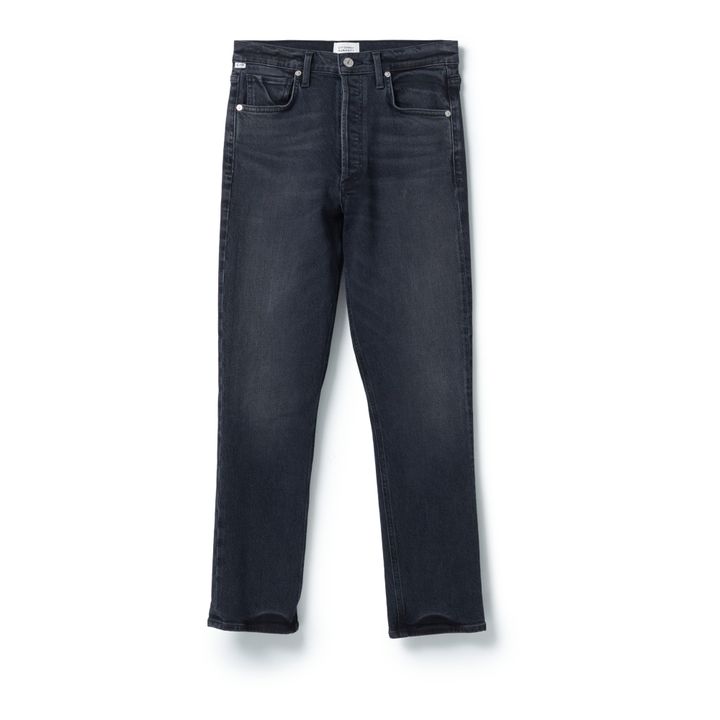 Charlotte Organic Cotton Jeans | Black ink- Imagen del producto n°1