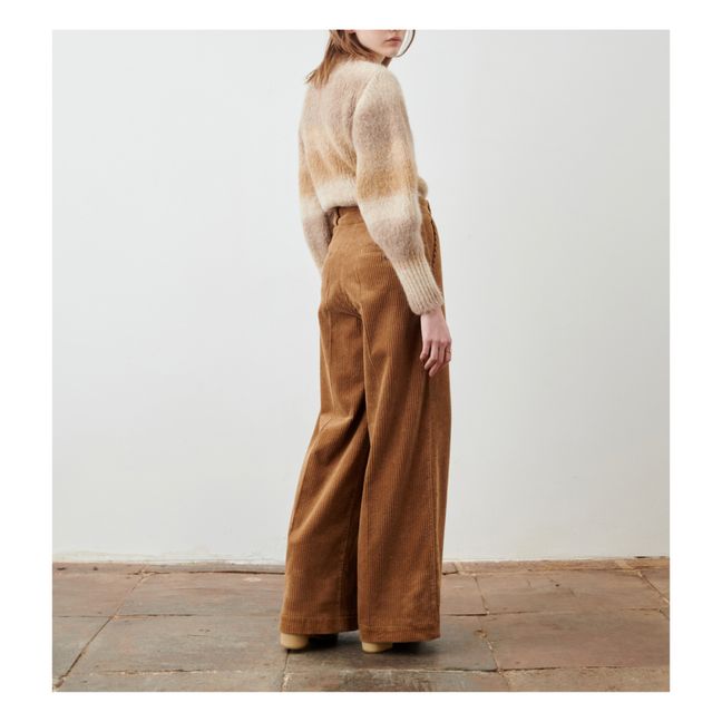 Andrée Corduroy Trousers Tabaco