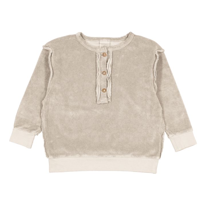 Big Jo Organic Cotton Sweatshirt | Light grey- Product image n°0