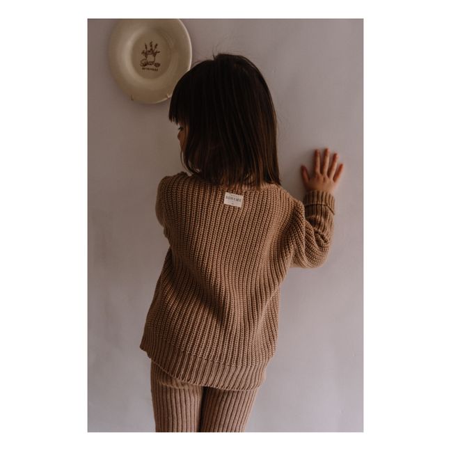 Pull Coton Bio Bun | Beige