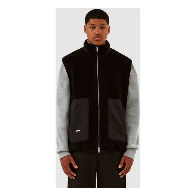 Vince Sherpa Jacket | Negro