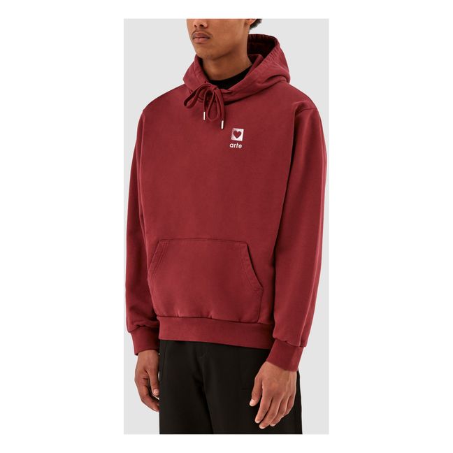 Fade Hoodie | Burgundy