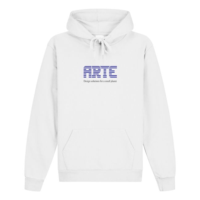 Patch Hoodie | White