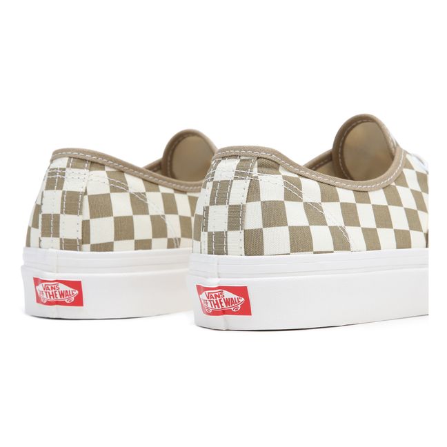 Authentic 44 DX Checkerboard Sneakers Beige