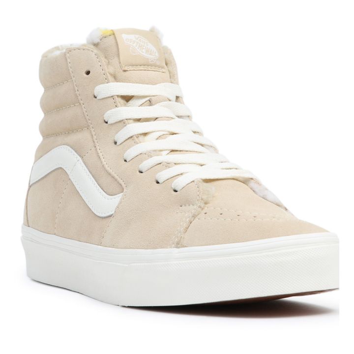 Fleece lined clearance high top vans