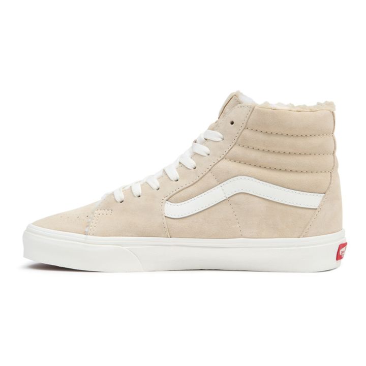 Baskets Fourr es SK8 Hi Beige