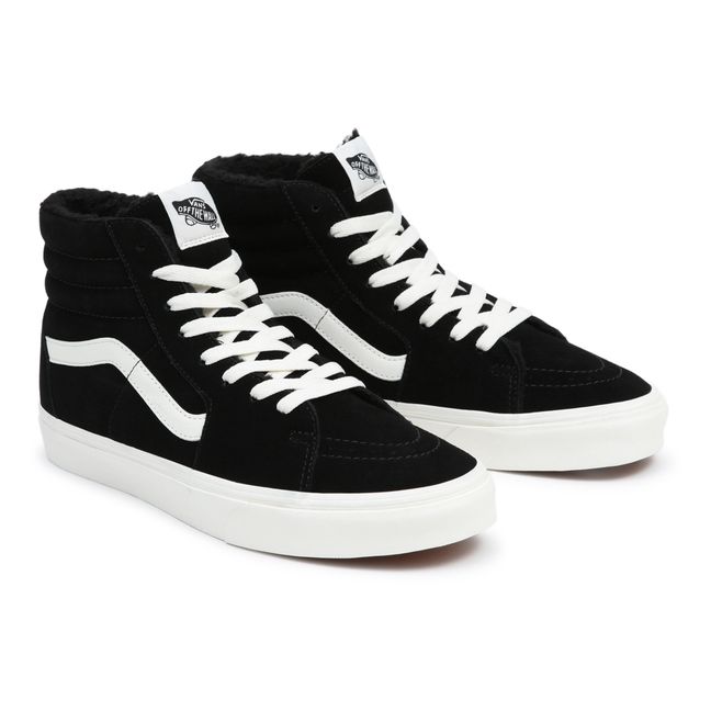 SK8-Hi Fur-Lined Sneakers | Black