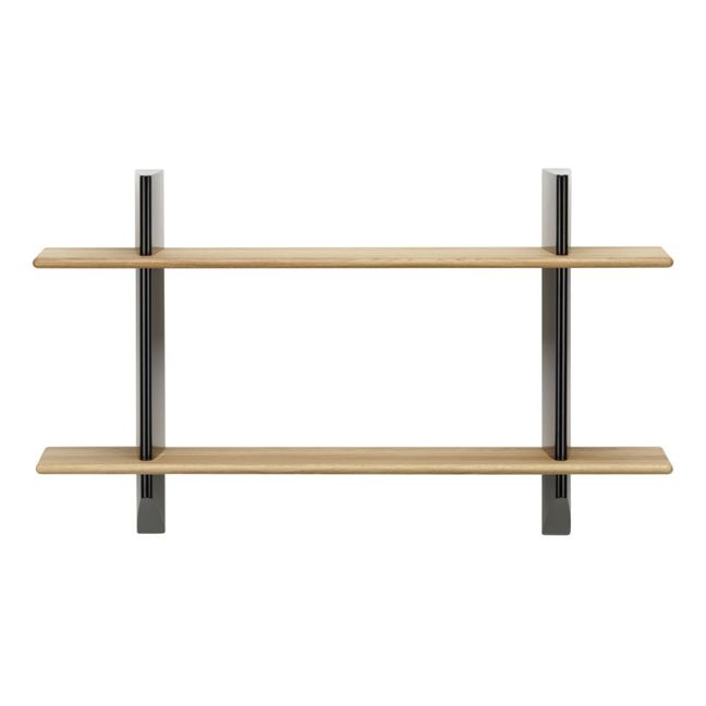 Wall-mounted shelving | Black