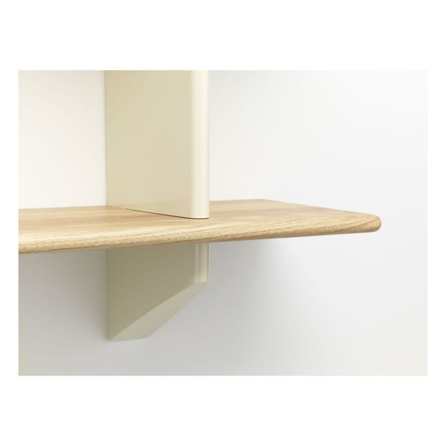 Wall-mounted shelving | White