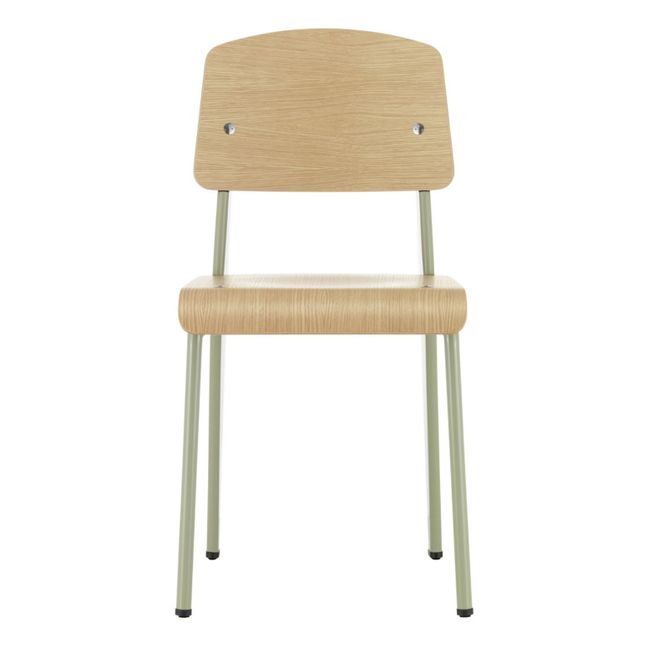 Standard Chair, Grey Base - Jean Prouvé Grigio