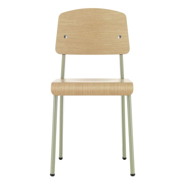 Chaise Standard, piètement gris - Jean prouvé | Gris
