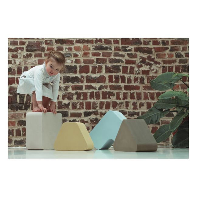 Sky Triangle Motor Skills Play Block | Brown