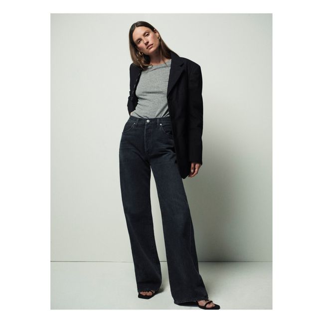 Annina Organic Cotton Jeans | Fade to black