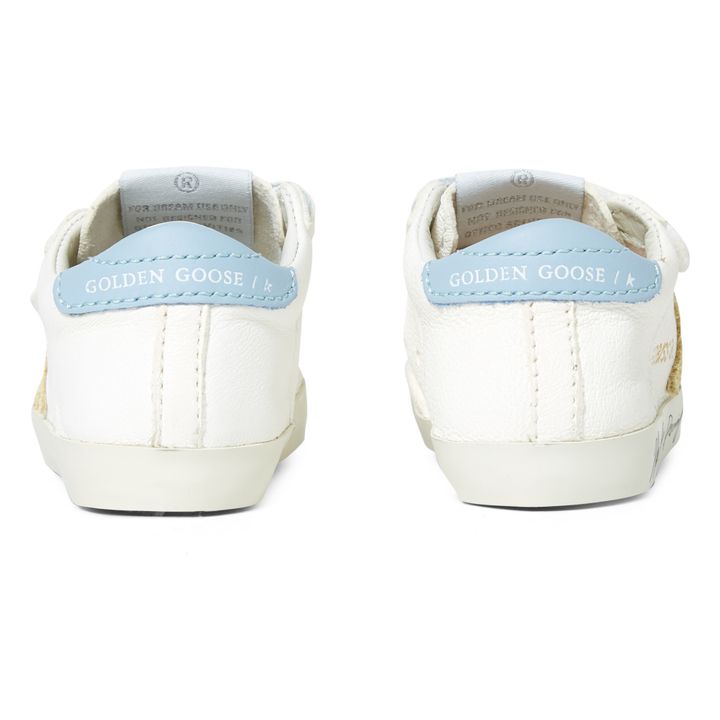 Baby School Velcro Sneakers | Blu- Immagine del prodotto n°2