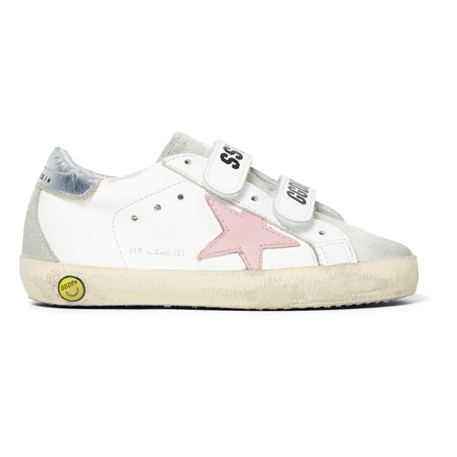 Old School Pink Star Sneakers | Rosa