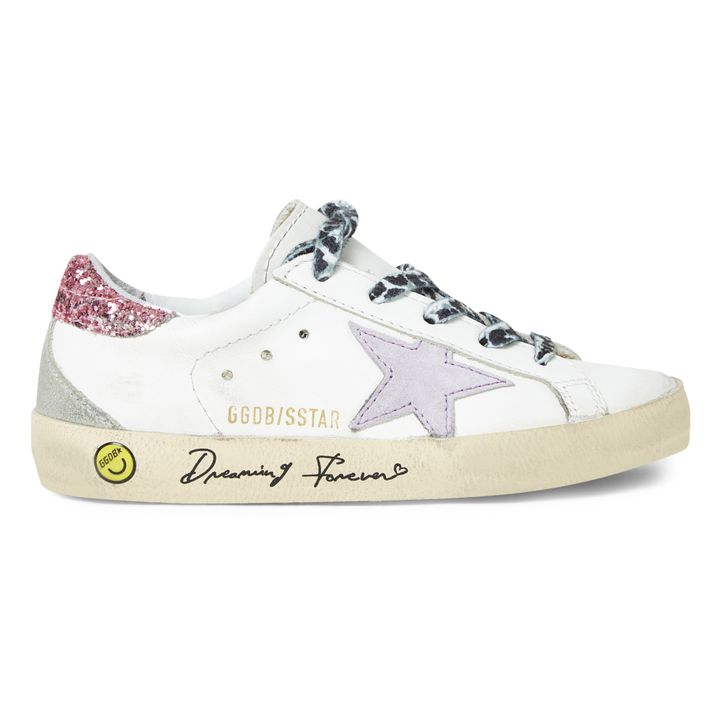 Super-Star Glitter Signature Sneakers | Lilac- Product image n°0