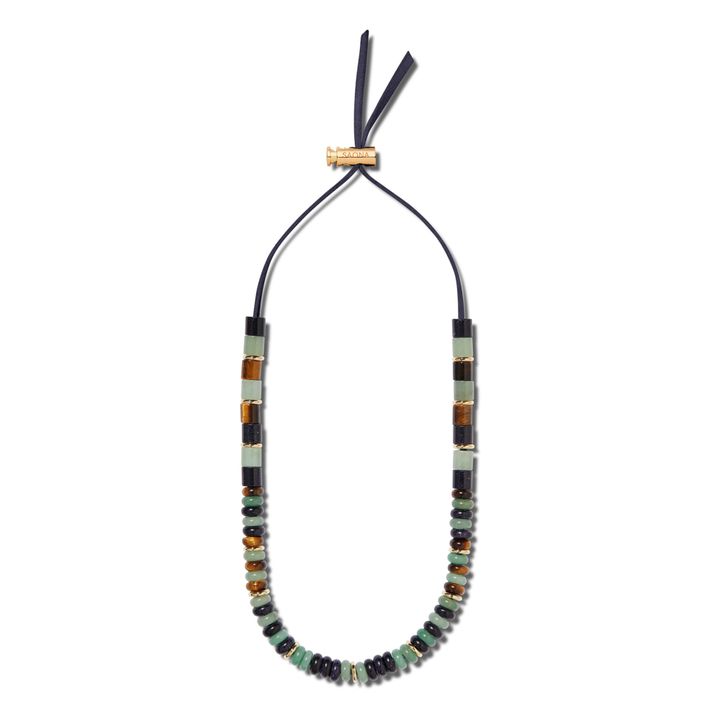 Alexa Sunset Necklace | Green- Product image n°0