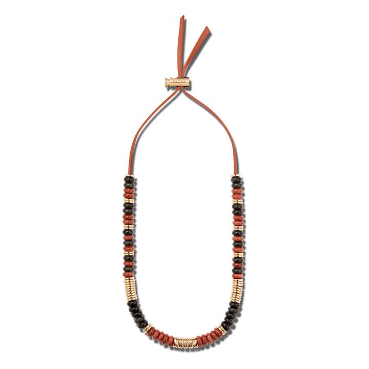 Shirley Sunset Necklace | Terracotta- Product image n°0
