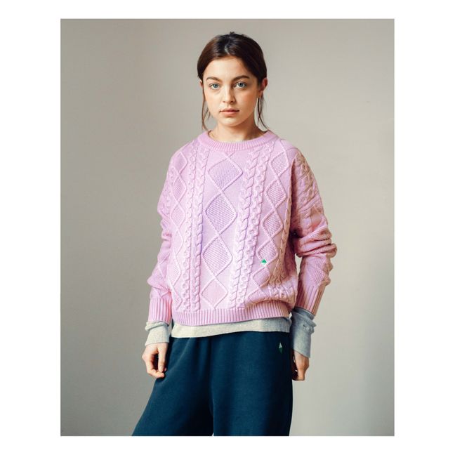 Pull Maryse Laine Mérinos | Rose