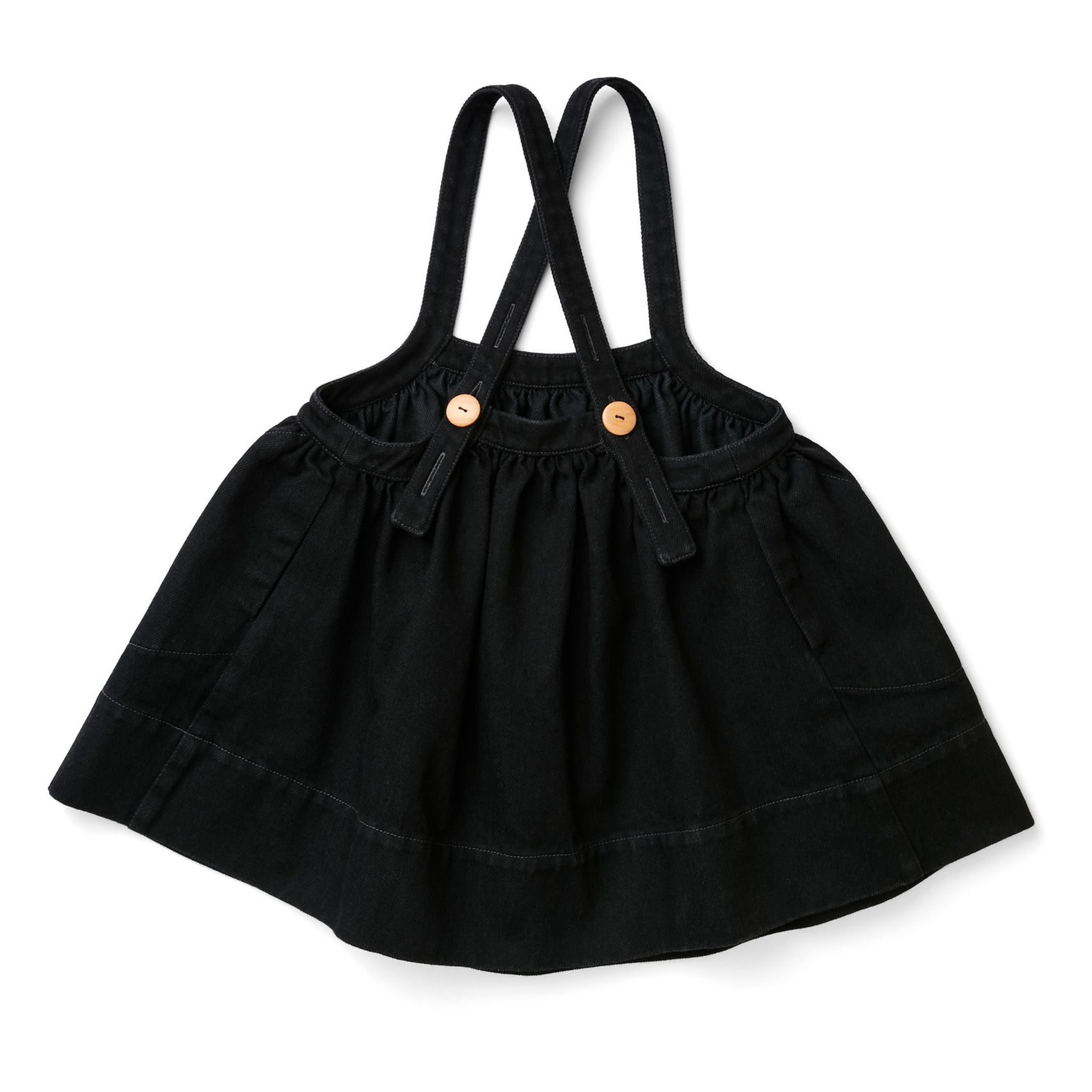 Soor Ploom - Eloise Denim Suspender Dress - Denim black | Smallable