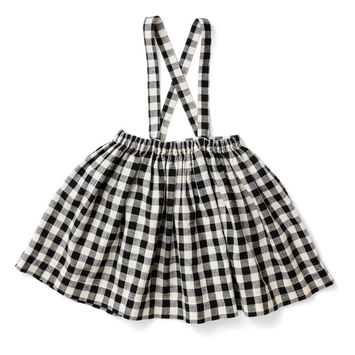 Mavis Checked Suspender Skirt | Crudo- Imagen del producto n°0