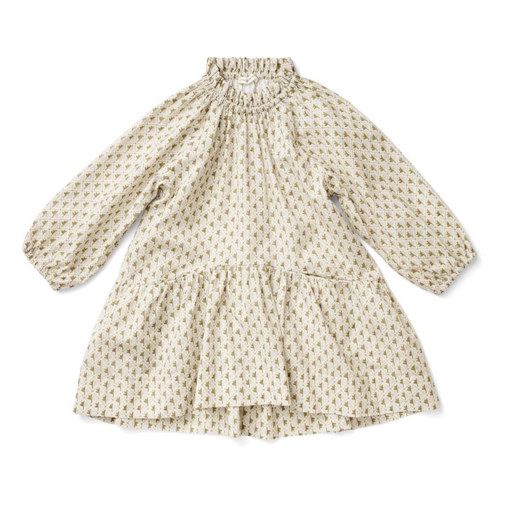 Soor Ploom - Edith Organic Cotton Dress - Ecru | Smallable