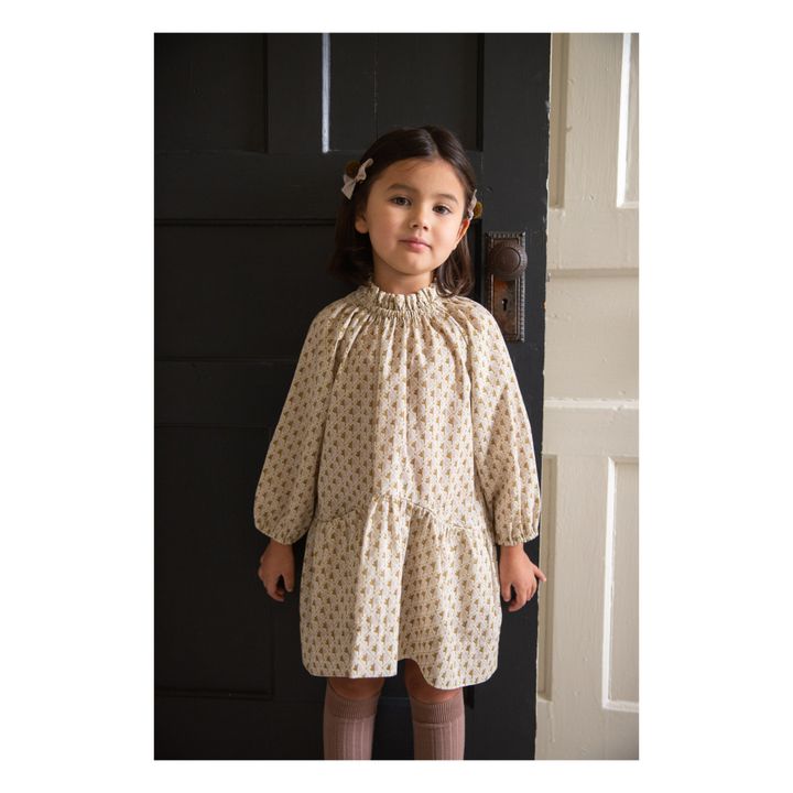 Edith Organic Cotton Dress | Ecru- Product image n°4