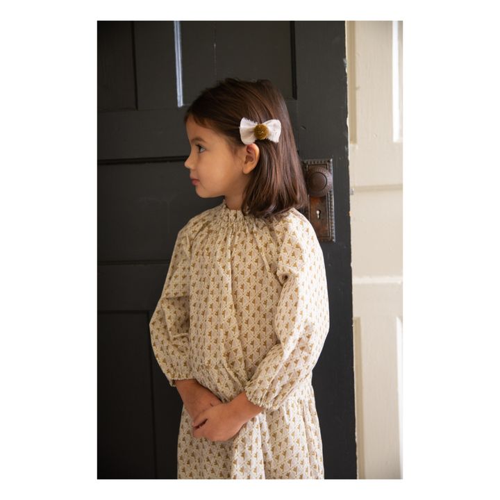 Edith Organic Cotton Dress | Seidenfarben- Produktbild Nr. 5