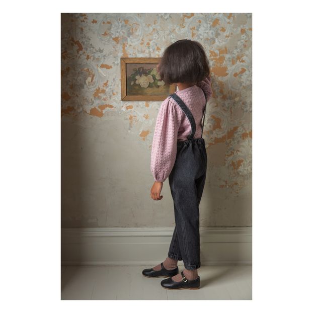 Soor Ploom - Charlie Organic Cotton Denim Overalls - Denim black