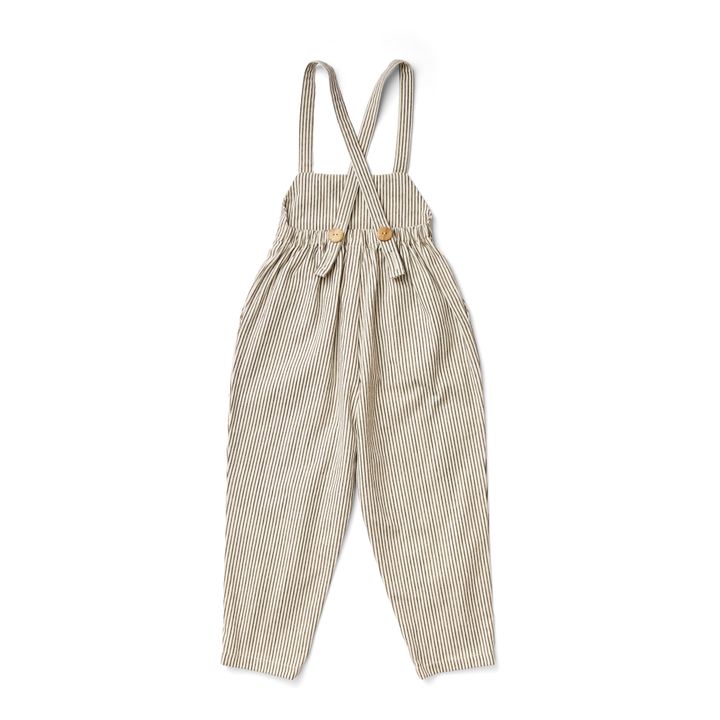 Soor Ploom - Imogen Striped Overalls - Ecru | Smallable