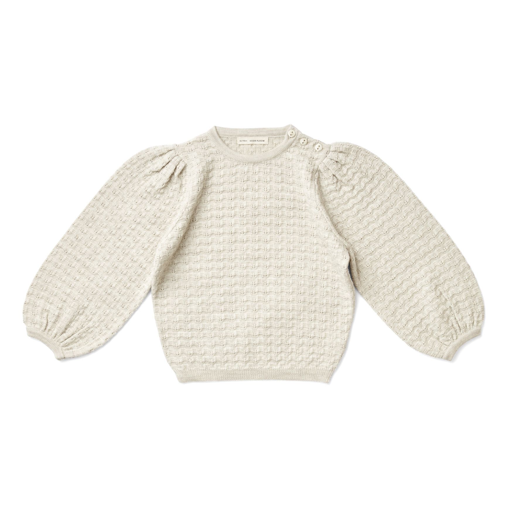 Soor Ploom - Agnes Merino Wool Jumper - Ecru | Smallable