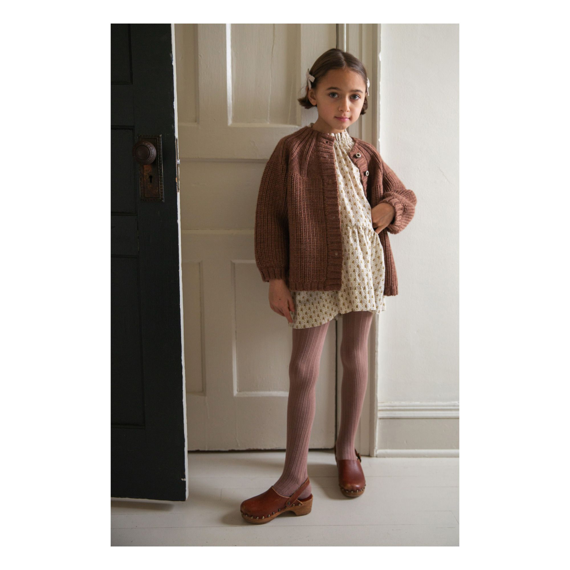 Soor Ploom - Beatrice Merino Wool Cardigan - Caramel | Smallable