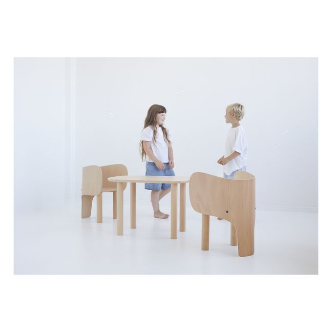 Sedia Elefante in legno di faggio di Marc Venot