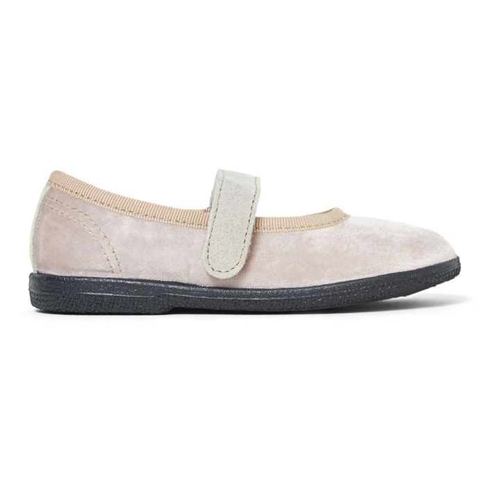 Velcro Mary Jane Slippers | Rosa Palo- Imagen del producto n°0