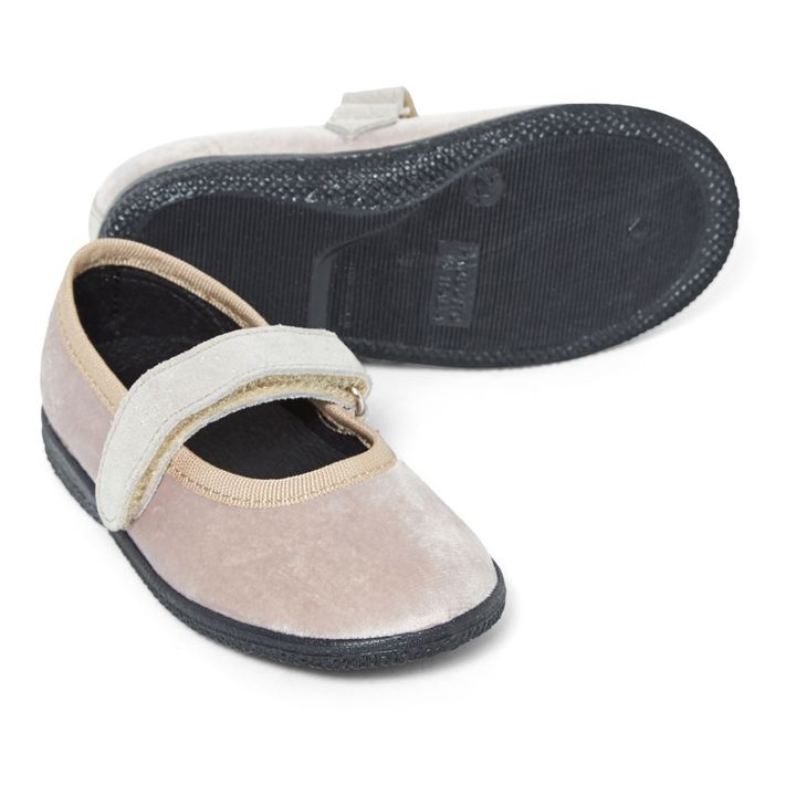 Velcro Mary Jane Slippers | Blassrosa- Produktbild Nr. 1