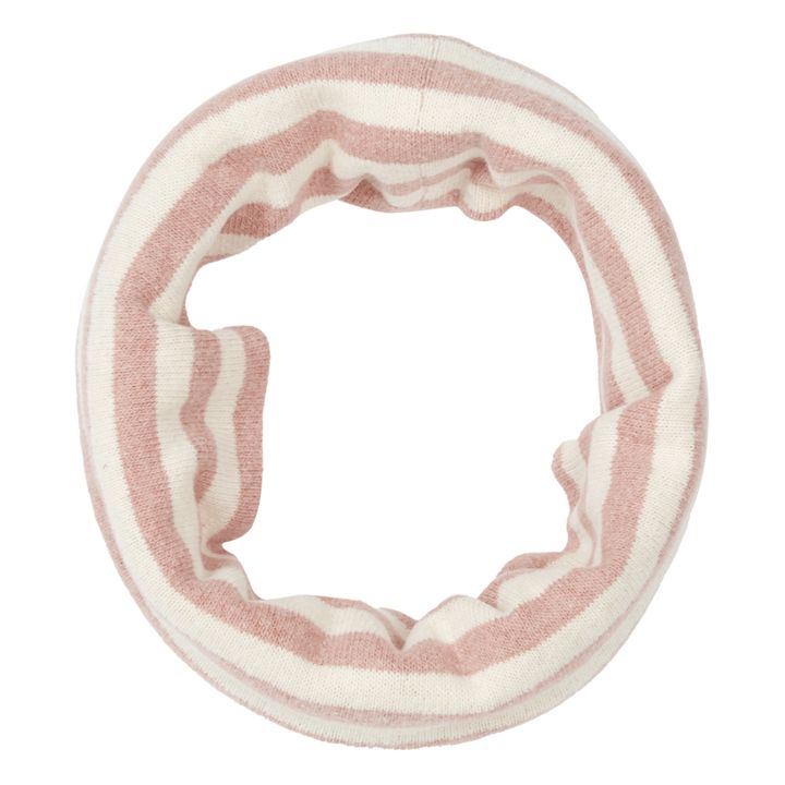 Reversible Striped Snood | Pink- Product image n°1