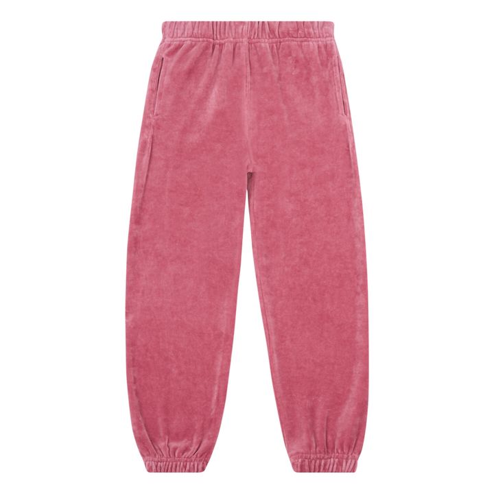 Brink Velour Joggers | Pink- Product image n°0