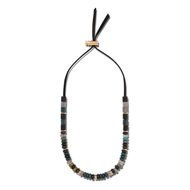 Kim Sunset Necklace | Black