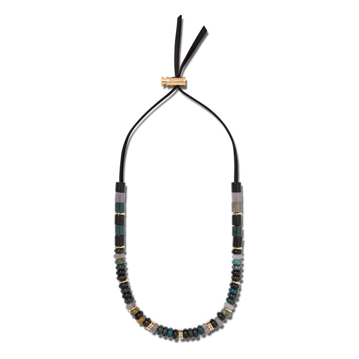 Kim Sunset Necklace | Black- Product image n°0