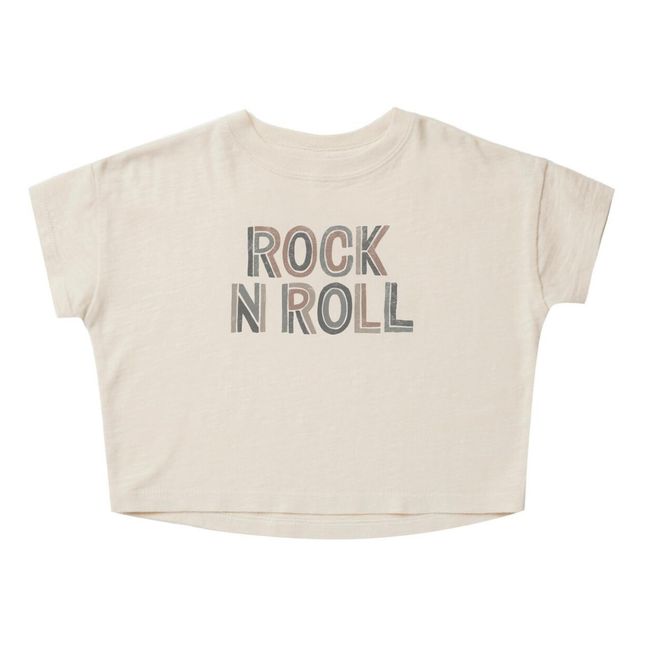 Rock 'N' Roll T-shirt | Ecru