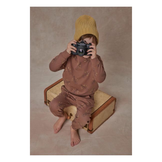 Guitar Sweatshirt | Camel