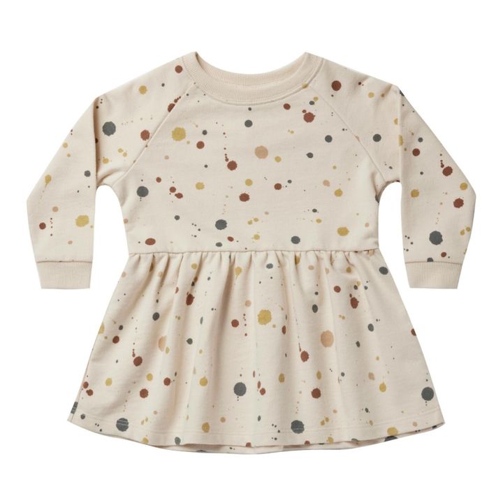Spotted Dress | Cremefarben- Produktbild Nr. 0