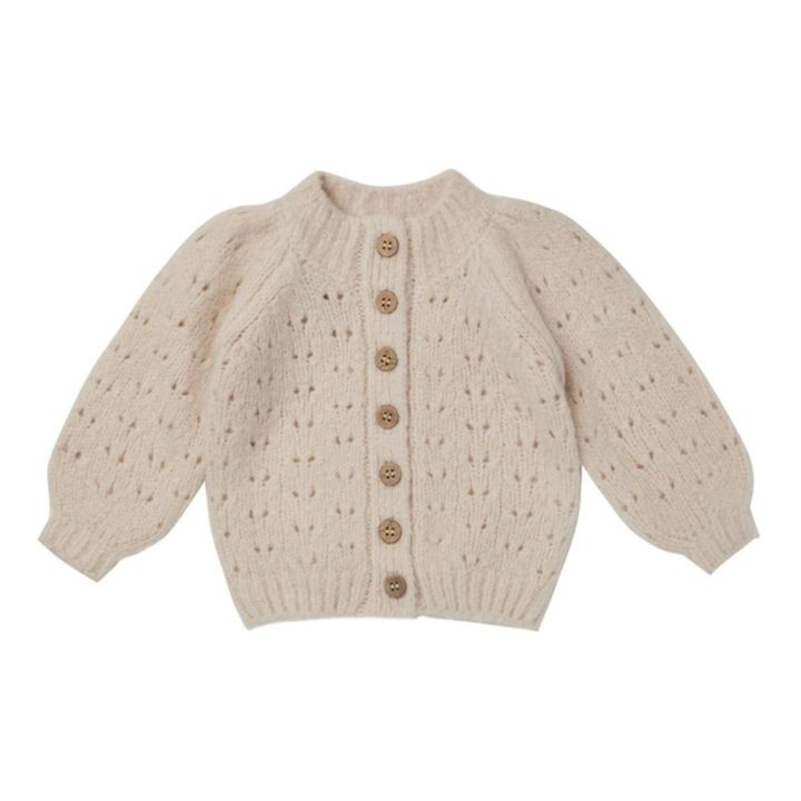 Rylee + Cru - Tulip Cardigan - Ecru | Smallable