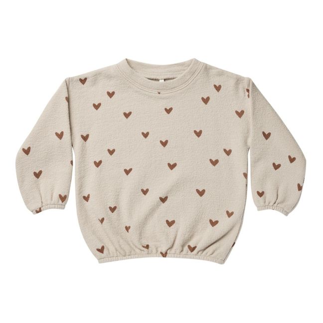 Heart Sweatshirt | Rosa