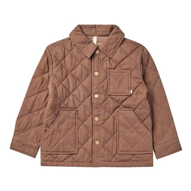 Quilted Jacket | Marrón