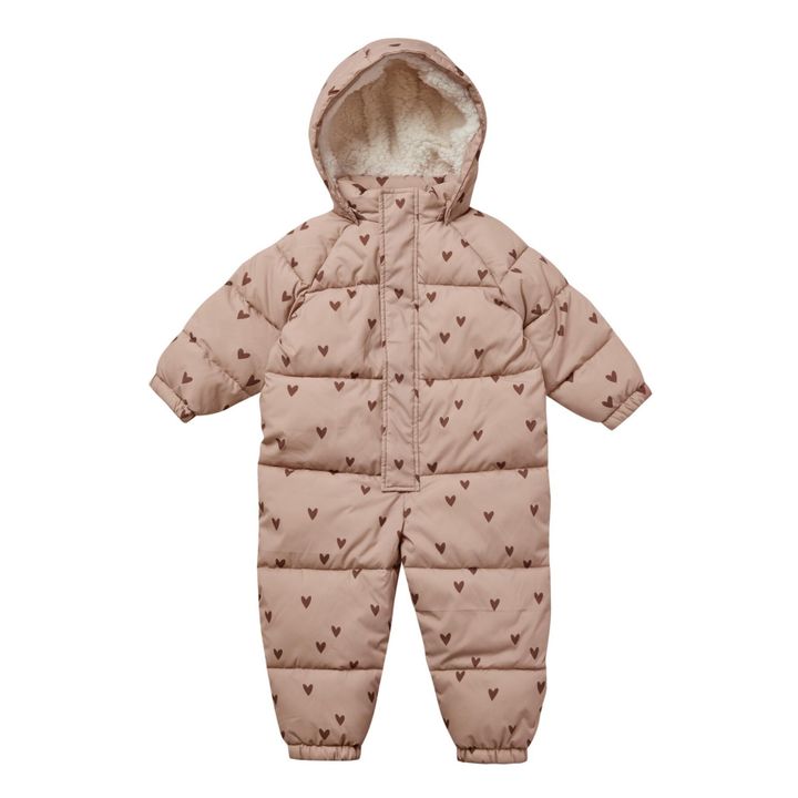 Puffer Baby Snowsuit | Rosa- Produktbild Nr. 0