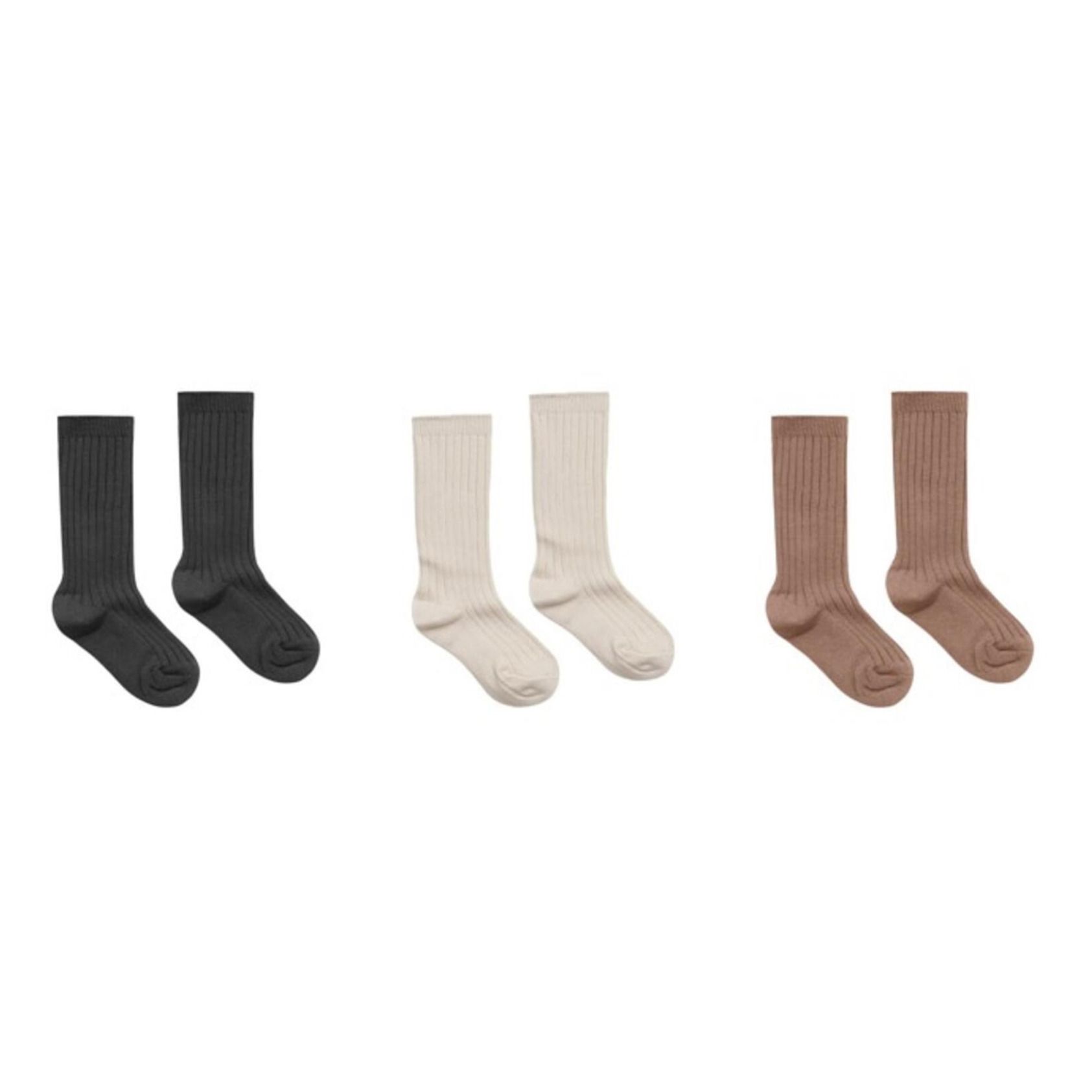 Socks - Set of 3 | Camel- Immagine del prodotto n°0