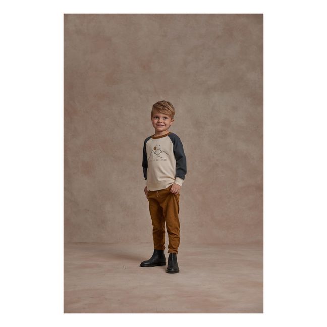 Let's Go Adventure Sweatshirt | Cremefarben