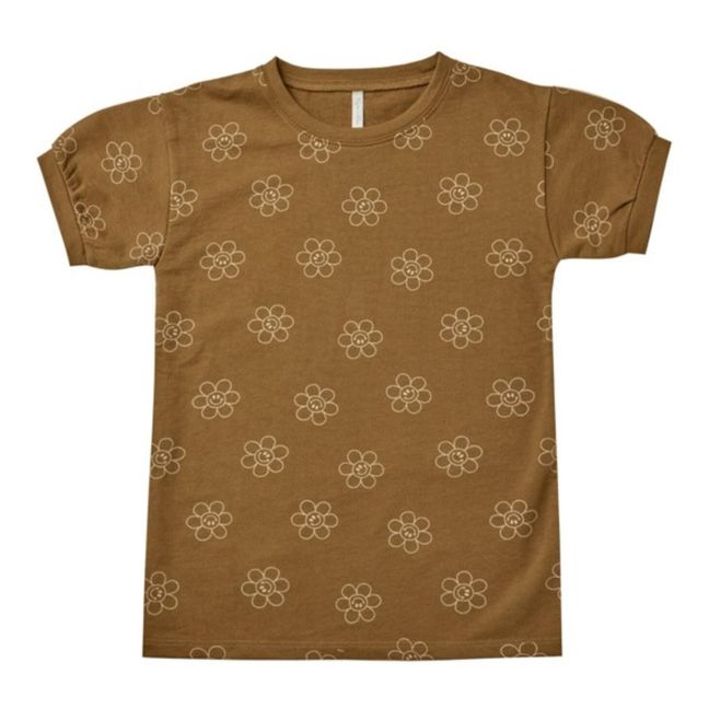 Smiley Daisy Dress | Kamelbraun